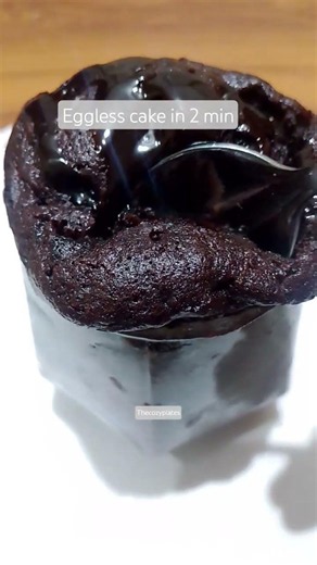 Mug cake in 2 minutes: chocolate blast #food #viralshorts #fyp #cake #trending #baking
