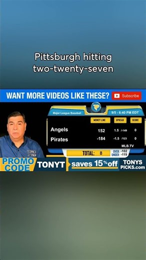 Angels vs Pirates 9/5/26 MLB Pick Prediction