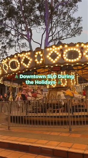 Visit San Luis Obispo on Instagram: "Soak in the Sparkle of Downtown SLO🎄✨ Twinkling lights, charming shop windows, and that cozy, small-town feeling that fills every corner this time of year 💫 Enjoy shopping small local shops & family photo-ops this holiday season 🛍️ ❄️ & don’t forget about Buy Local Bonus! When you spend $100 or more at SLO businesses now through December 24, you’ll earn a $25 gift card to another local favorite! Just bring your receipts to the @slochamber Visitor Center to