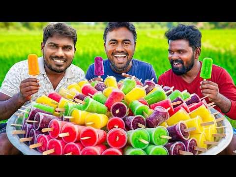 We Made 90s Kids Favorite KUCHI ICE! 🍓 6 Real Fruit Popsicles | Mad Brothers