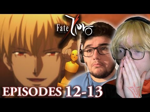 CASTER VS EVERYONE!! FATE/ZERO Episodes 12-13 REACTION (First Time Watching Fate Series)