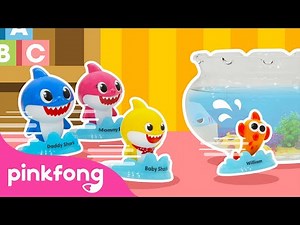 Baby Shark Song with Collectible Figures 🌊 | Baby Shark Toy | Toy Review | Pinkfong Songs for Kids
