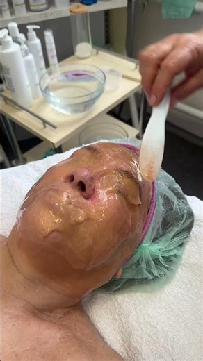 Альгінатна маска з золотою олією Аргани