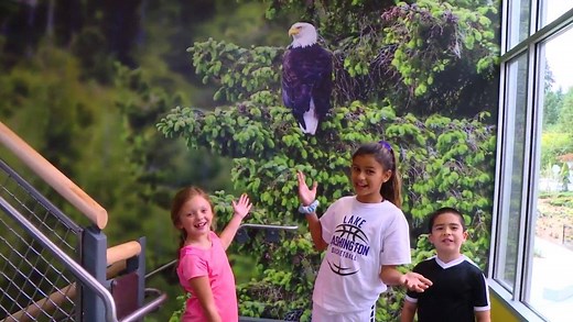 Welcome to Peter Kirk Elementary! Students at the rebuilt and enlarged school share what they like about the new school, including more space to read, play and eat. Join us on Thursday, October 24, for our Community Open House from 4 – 7 p.m. Learn more: bit.ly/KirkUpdates19 | Lake Washington School District