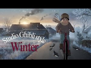 Experience the Magic of Winter | Ghibli Style Animation