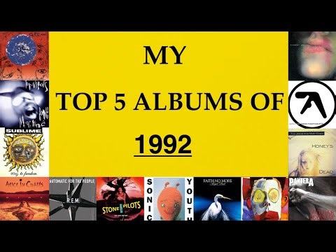 My Top 5 Albums of 1992