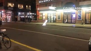 Flames shoot from ground in Midtown manhole explosions