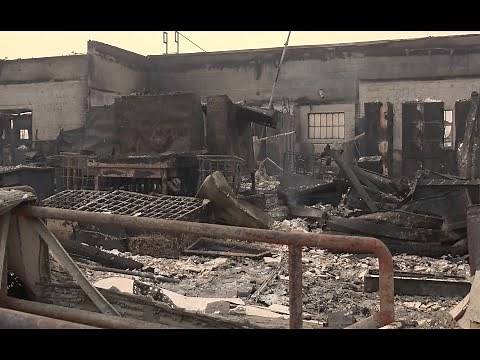 DIXIE FIRE: Raw video of drive through of the devastation on Greenville