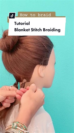 Easy Tutorial: How to Braid Dreadlock Extensions with Blanket Stitch Technique