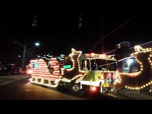 Smithtown FD arriving at Hauppauge FD 12/13/14