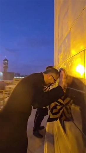 Flag at Imam Reza shrine changed to black to mourn the demise of Iran's Supreme Leader Khamenei | WION