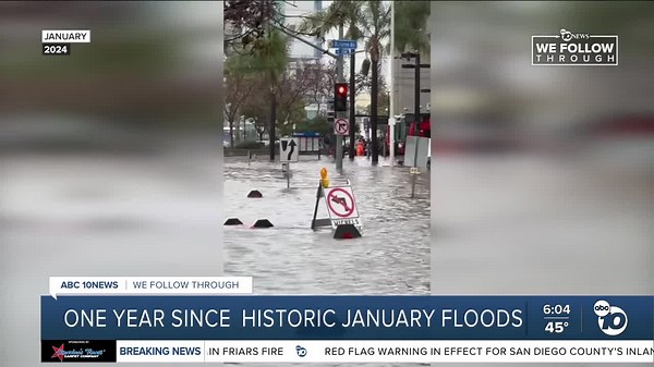 Floods and fire dangers: ABC10 News this morning