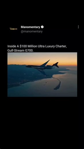 Manomentary on Instagram: "Inside the Gulfstream G700 — private aviation redefined. Step into the ultimate sky palace: panoramic oval windows, handcrafted interiors, private suites, fully customizable luxury cabins, and whisper-quiet performance. Every inch of the Gulfstream G700 reflects elite engineering, comfort, and next-level innovation for billionaires and private jet enthusiasts. This isn’t just flying first class — it’s owning the sky with supreme luxury, technology, and unmatched presti