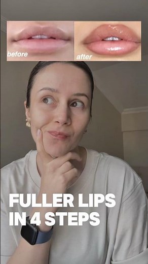 Fuller Lips in 4 Steps