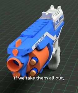 How a Nerf gun actually works