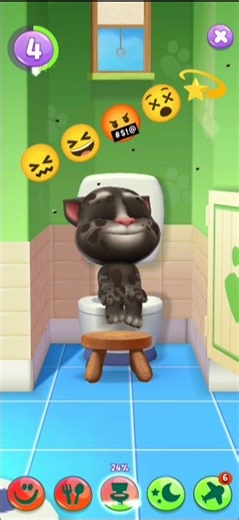 Tom Talking Fun #shorts #shorts