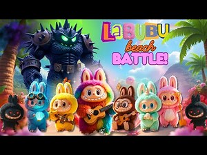 Labubu Legends Ep 1: The Crystal Splash Adventure | Cute Fantasy Cartoon Series for Kids