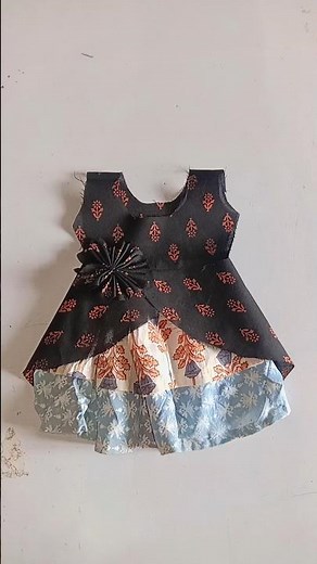 🌸✨ 5 Years Stylish Baby Girl Dress Tutorial | Flary Frock Design ✨🌸
