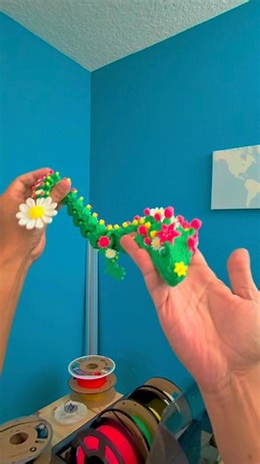 Petalcrest Dragon By Meyerhouse makerworld.com/en/models/2420774-petalcrest-dragon #3dprinting