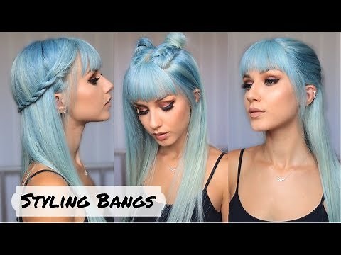 3 Awesome Hairstyles to Try with Bangs