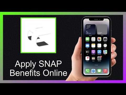 How To Apply For SNAP Benefits Online 2026!
