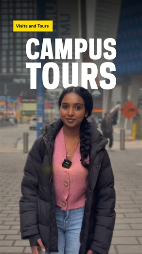 Toronto Metropolitan University Admissions on Instagram: "Not sure which TMU Campus Tour is right for you? 👀 Campus tours explore central campus and student life across TMU. Faculty tours go deeper into one program with access to faculty-specific spaces. 📍 Faculty Tours are offered during the fall and winter semesters 📍 Campus Tours are offered year-round Book your tour and come experience TMU for yourself: torontomu.ca/admissions/visits-tours"