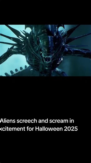#Aliens #Halloween #Ripley #Scary #Outer space creatures