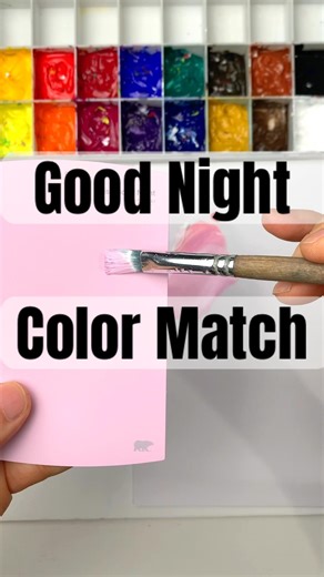 100% #Pink Color Match Challenge 😱 #shorts #colormixing #paint #art #Red #white