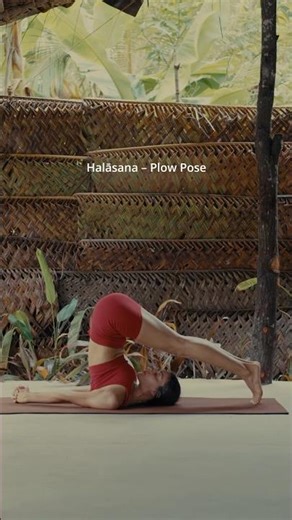 Halasana (Plow Pose) — Surrender, Release & Nervous System Reset