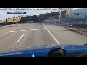 Video: Another Norfolk Southern train derailment in Ohio