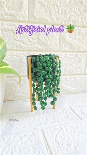 DIY Artificial string of pearls #diy #trending #craft #art #explore