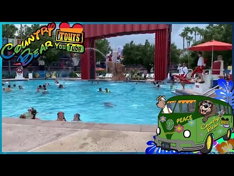 Disney's All-Star Movies Resort Pool Tour Walt Disney World 2021