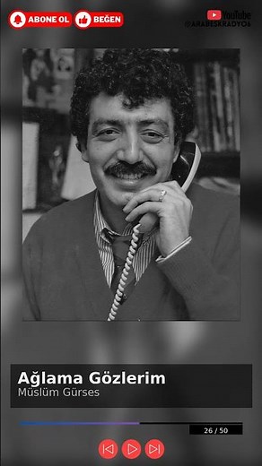 Müslüm Gürses - Ağlama Gözlerim | Arabesk Playlist | En İyi Arabeskler
