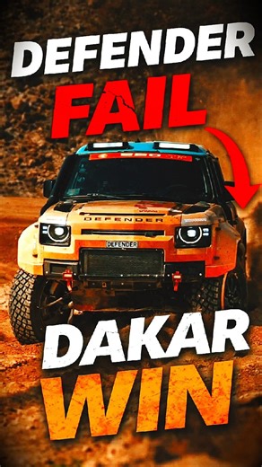 Defender Survives Dakar’s Toughest Stage 4 #dakarrally #defender
