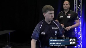 MAGNIFICENT FROM BORLAND! ✨ Willie Borland pulls out an astonishing 164 to break back against Dirk van Duijvenbode on Streaming Board Two! 📺 http://bit.ly/PDCTVLive #PC8 | Professional Darts Corporation