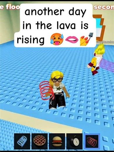 Another round survived in the lava is rising 🫦🥵💅#robloxmemes #shorts #viralshorts