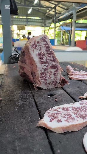 Beef Cutting BBQ #bbq #beefsteak #sanpyabeefshop🐂 #fyp #foryou