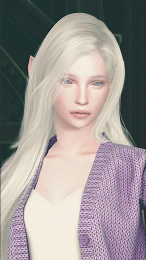 Creating a vampire female character #sims4 #thesims4 #sims4cc