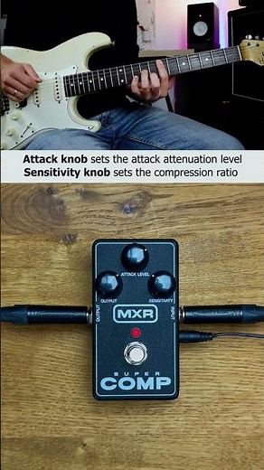 🎛 MXR Super Comp M132 Compressor Pedal Demo