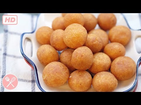 How to make Fried Thai Sweet Potato Balls (video)