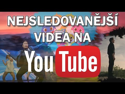 Nejsledovanější videa na youtube - Od prvního videa až k největším hitům