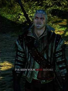 Geralt Explains The Hypocrisy of Elves | Witcher 2