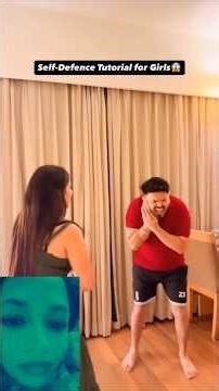 Self-Defense Tutorial for Girls 😎🤣🤯🤪 #shorts #viralvideo
