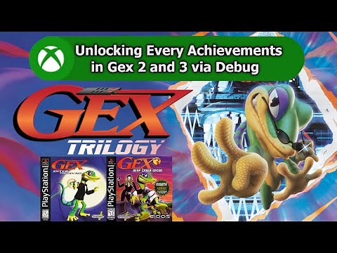 Unlocking Every Achievements in Gex 2 and 3 via Debug Menu - Gex Trilogy