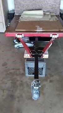 Harbor Freight Trailer Tongue Extension Modification Folding Part 3