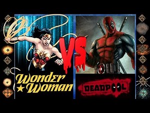 Wonder Woman (DC Comics) vs Deadpool (Marvel Comics) - Ultimate Mugen Fight 2017