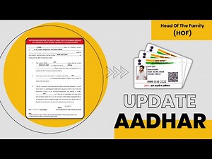 Aadhar Update Made EASY With HOF Tutorial 2026