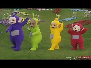 Teletubbies dancing to Pop Goes the Weasel from Barney in Concert (1991)