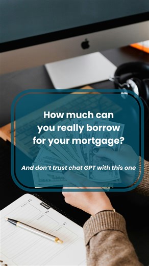 How much can you really borrow? You might be able to work out a very rough estimate from what you see online, but for the true number, it's so important to work with a mortgage professional. They'll help you make sure you get exactly what is right for you, your finances and life 🤞🏻 | Your Mortgage Manager