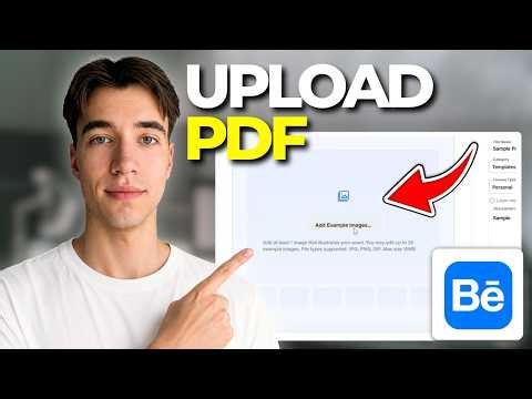 How To Upload PDF Portfolio On Behance (Tutorial 2026)